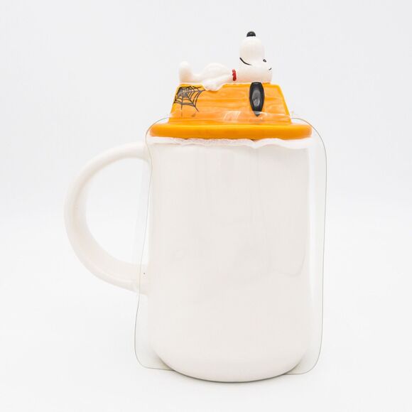 Rae Dunn Snoopy Halloween Mug – Beware Of The Bark, 16oz Ceramic Coffee Mug - Picture 2 of 11